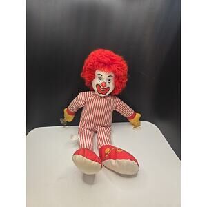 Vintage Ronald McDonald Plush Window Clinger McDonald’s